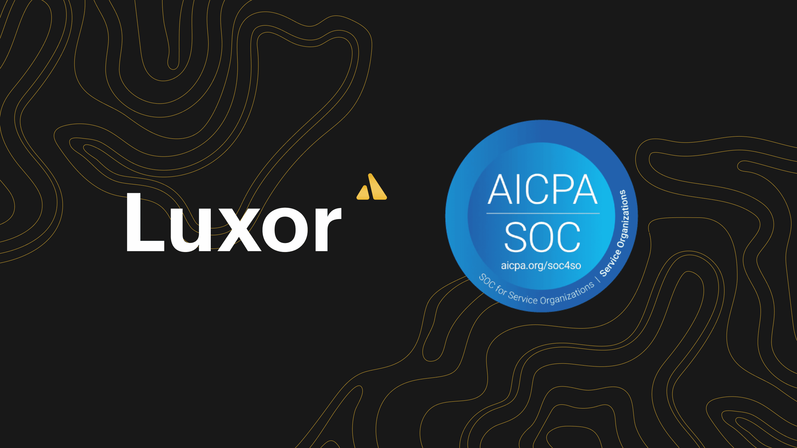 Luxor's Mining Pools Are Now SOC 2 Type 2 Compliant's logo