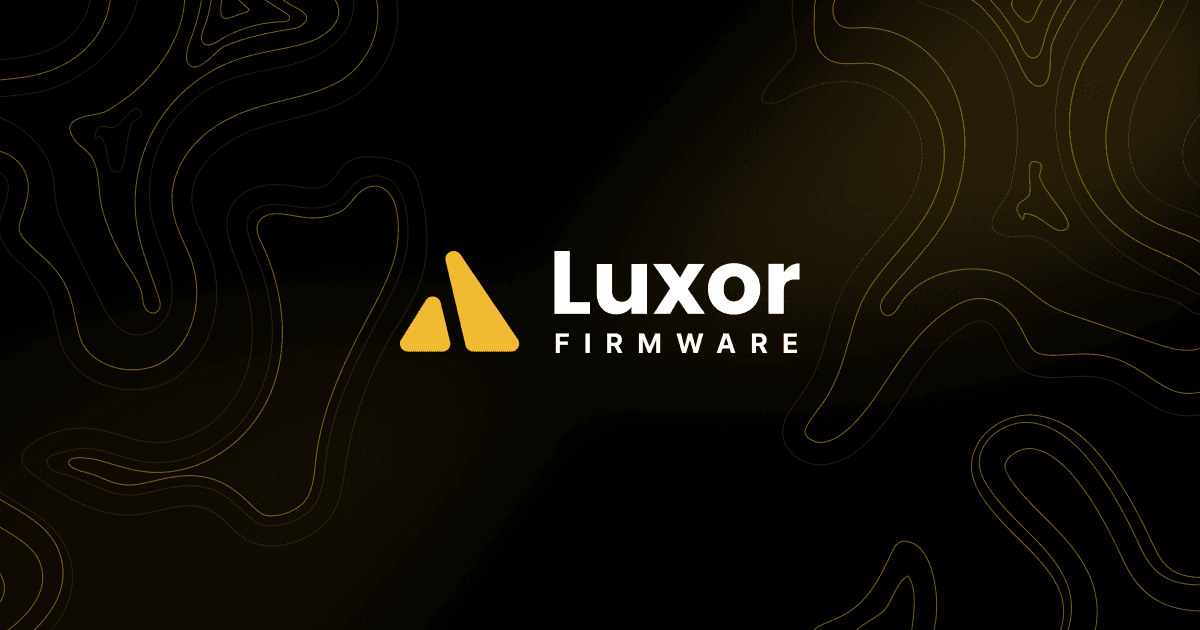 Luxor Launches First Antminer Firmware Made in North America's logo